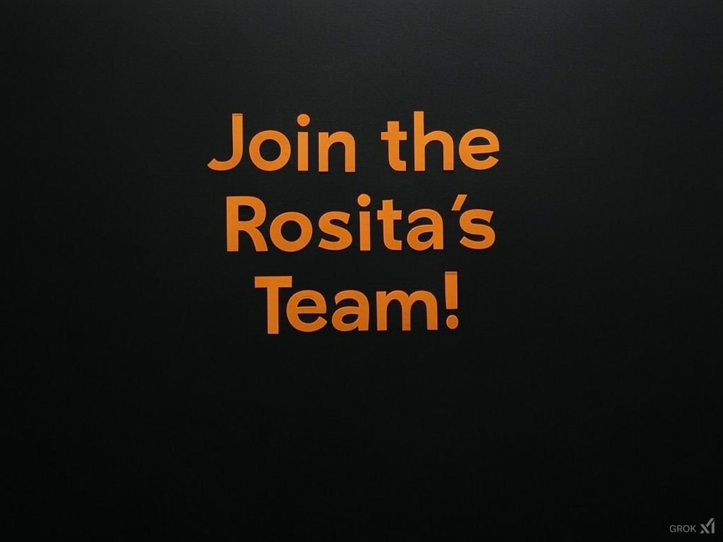 Now Hiring - We're looking for passionate individuals to join the Rosita's family in Westminster! Whether you're interested in front-of-house or back-of-house positions, we'd love to hear from you.